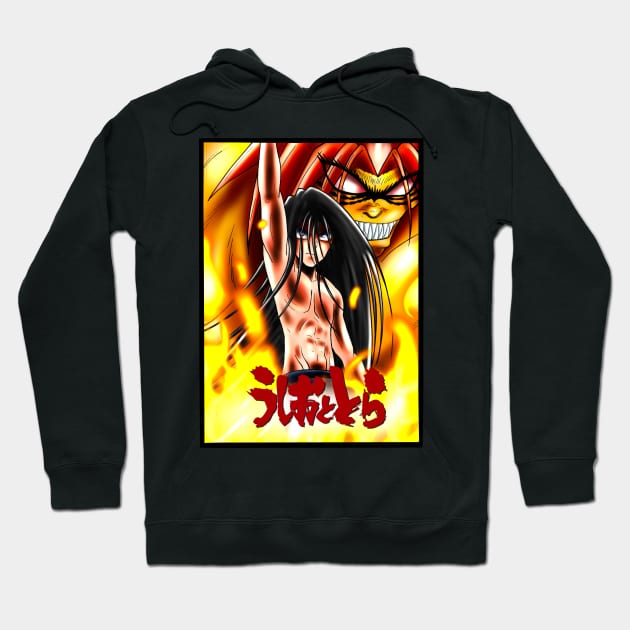 Ushio and Tora Hoodie by Uzzi Watson